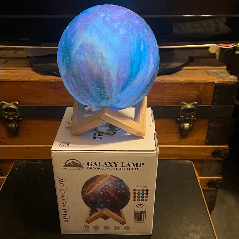 Himalayan Glow Galaxy Lamp